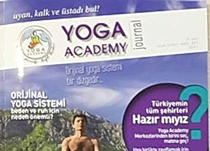YOGA ACADEMY JOURNAL 11.SAYI ÇIKTI!!!