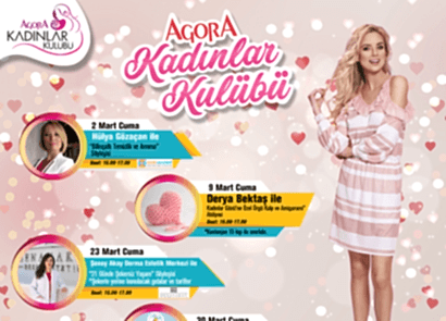 AGORA KADINLAR KULÜBÜ'NDE SÖYLEŞİ