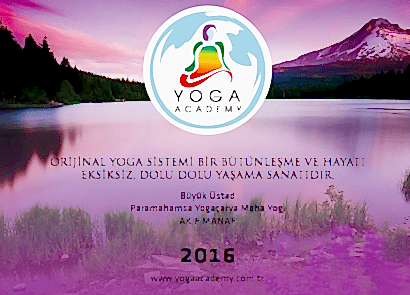 YOGA ACADEMY 2016 TAKVİMİ ÇIKTI!